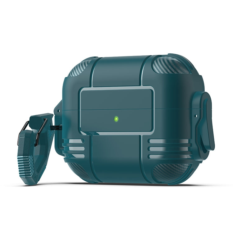 Traveler Earphone Protective Case with Hook & Lock Shell For AirPods 3