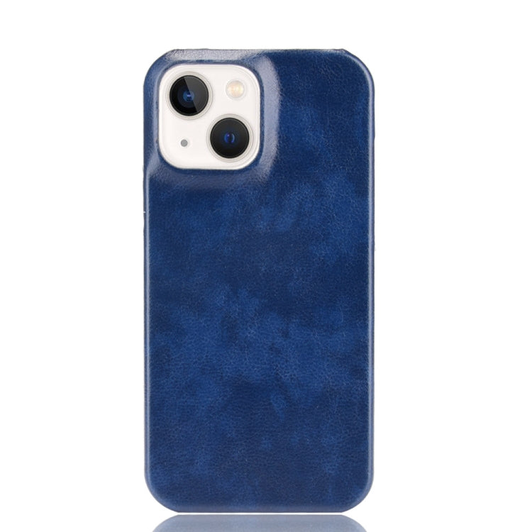 For iPhone 13 mini Litchi Leather PC Phone Case