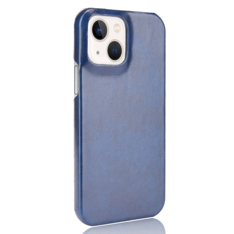 For iPhone 13 mini Litchi Leather PC Phone Case