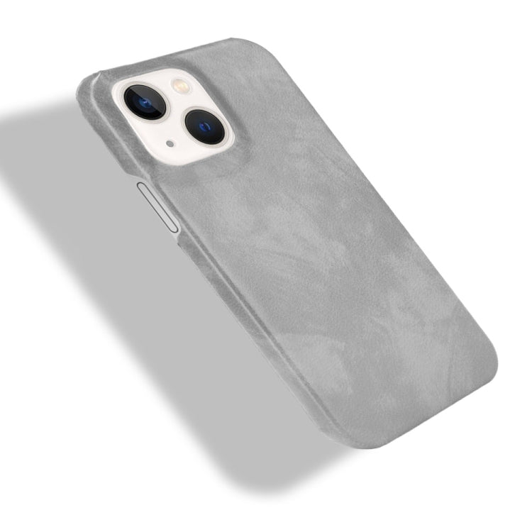 For iPhone 13 mini Litchi Leather PC Phone Case