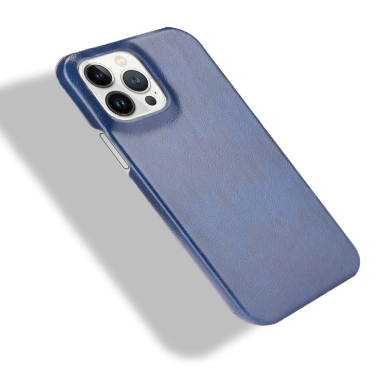 For iPhone 13 Pro Max Litchi Leather PC Phone Case