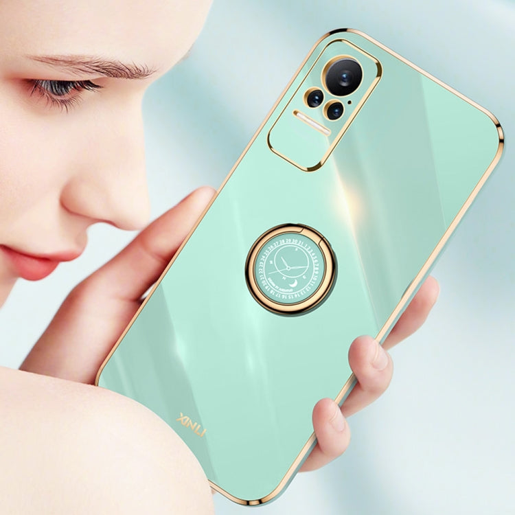 For Xiaomi Civi XINLI 6D Plating Phone Case with Ring Holder