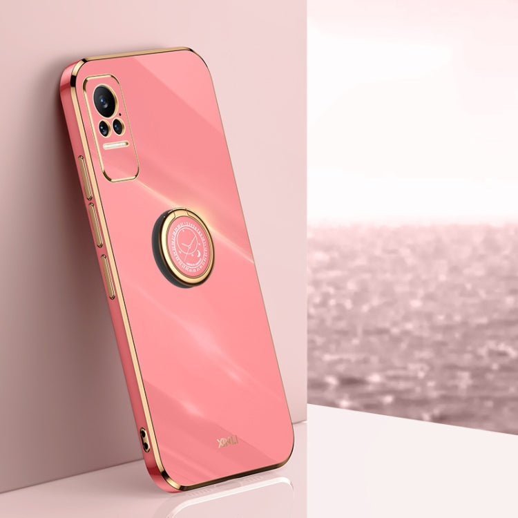 For Xiaomi Civi XINLI 6D Plating Phone Case with Ring Holder
