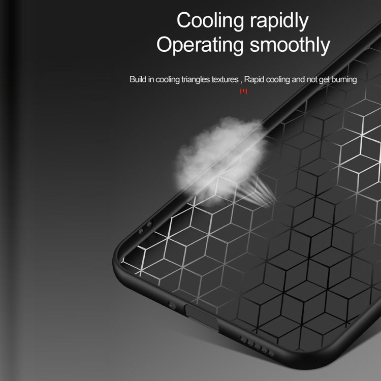 For Xiaomi Mi CC9 Pro XINLI Stitching Cloth Texture TPU Phone Case with Ring Holder