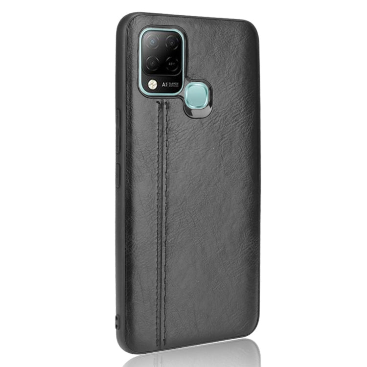 For Infinix Hot 10s Sewing Cow Pattern Skin Phone Case