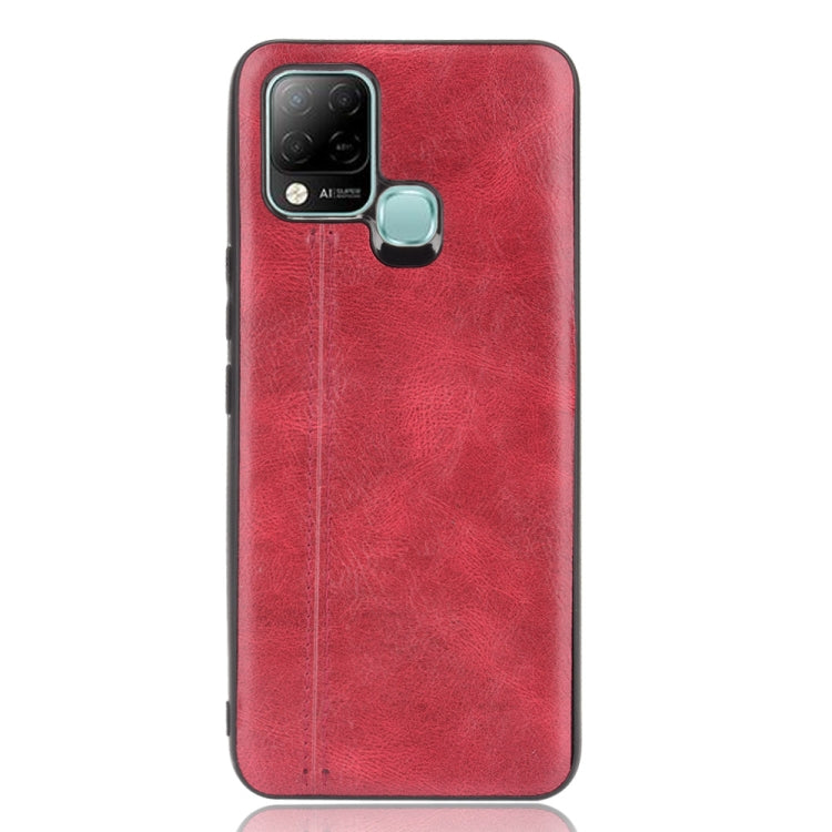 For Infinix Hot 10s Sewing Cow Pattern Skin Phone Case
