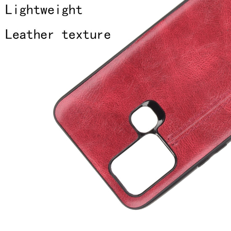 For Infinix Hot 10s Sewing Cow Pattern Skin Phone Case