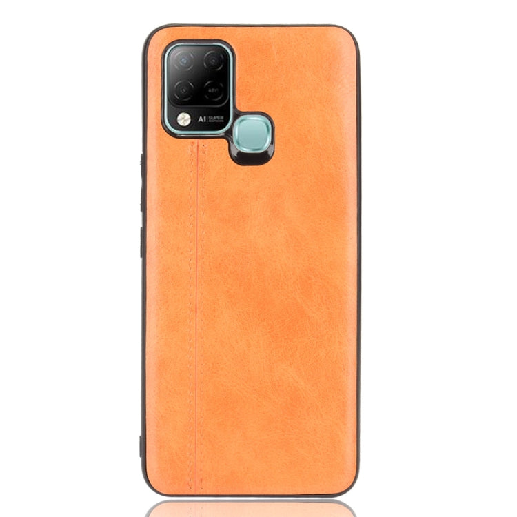 For Infinix Hot 10s Sewing Cow Pattern Skin Phone Case