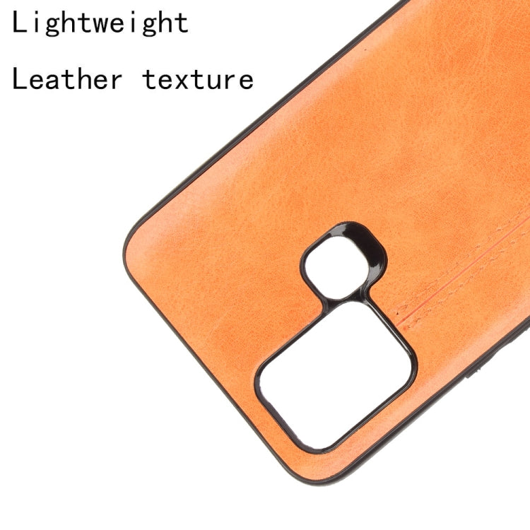 For Infinix Hot 10s Sewing Cow Pattern Skin Phone Case