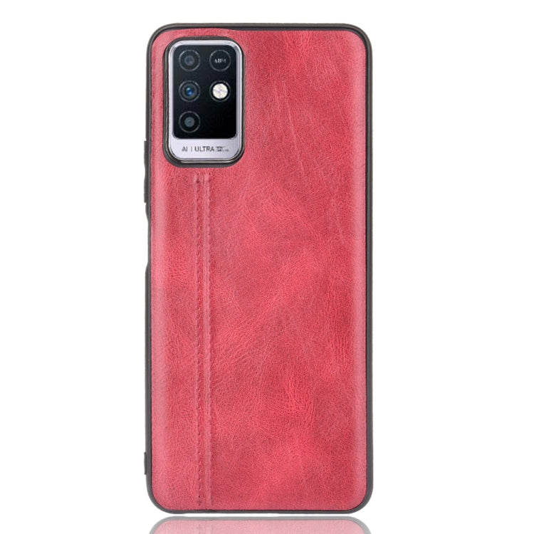 For Infinix Note 10 / X693 Sewing Cow Pattern Skin Phone Case