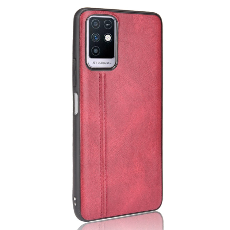 For Infinix Note 10 / X693 Sewing Cow Pattern Skin Phone Case