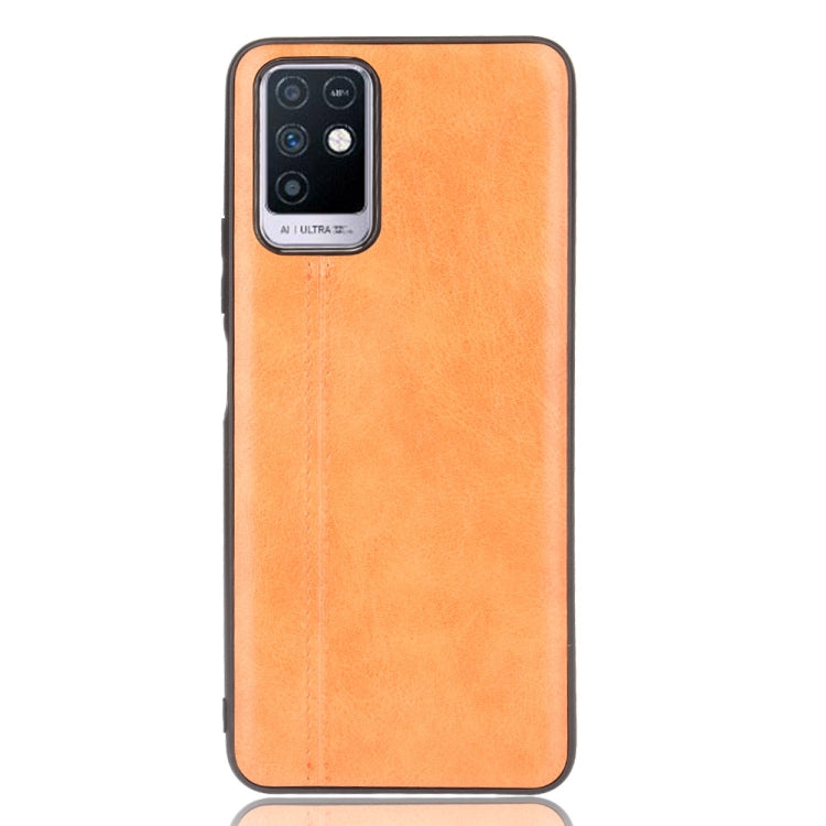 For Infinix Note 10 / X693 Sewing Cow Pattern Skin Phone Case