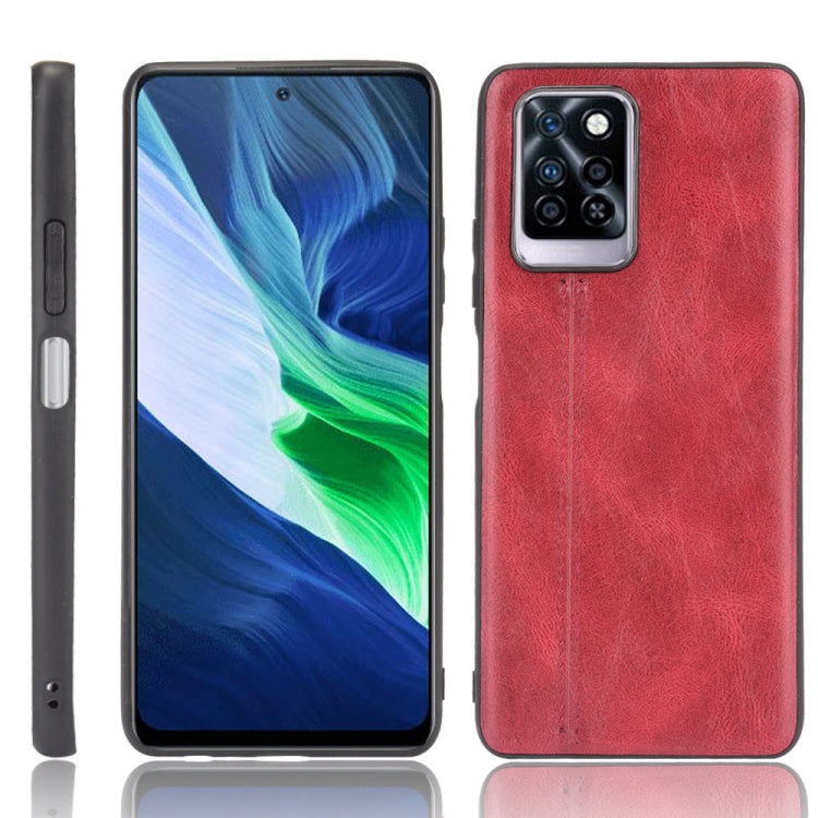 For Infinix Note 10 Pro / X695 Sewing Cow Pattern Skin Phone Case