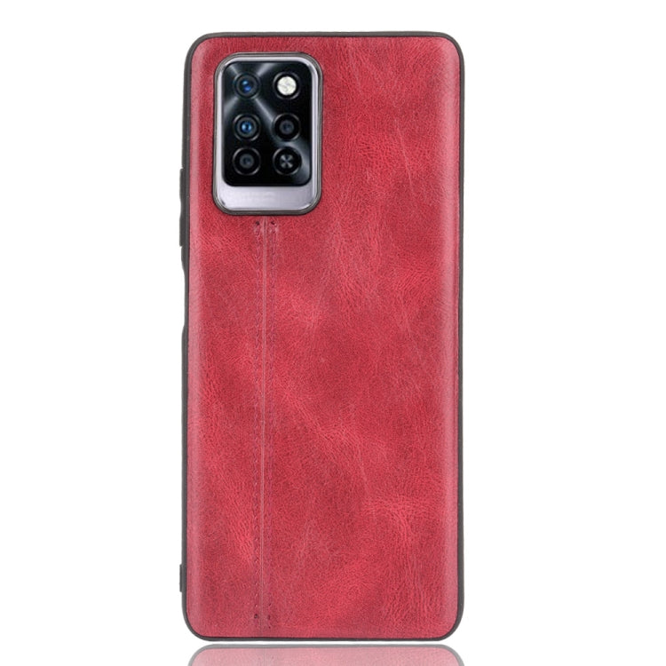For Infinix Note 10 Pro / X695 Sewing Cow Pattern Skin Phone Case