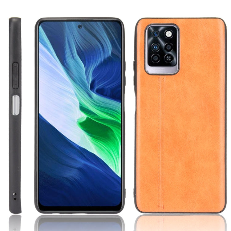 For Infinix Note 10 Pro / X695 Sewing Cow Pattern Skin Phone Case