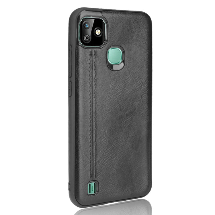 For Infinix Smart HD 2021 / X612 Sewing Cow Pattern Skin Phone Case