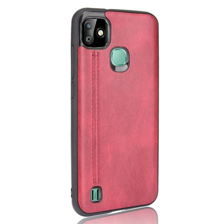 For Infinix Smart HD 2021 / X612 Sewing Cow Pattern Skin Phone Case