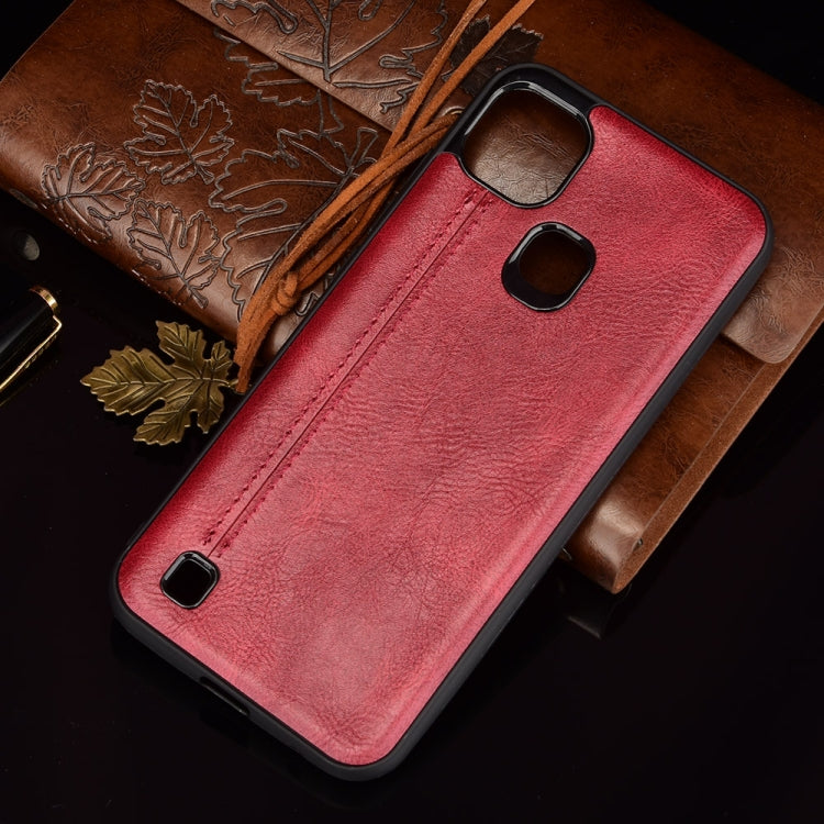 For Infinix Smart HD 2021 / X612 Sewing Cow Pattern Skin Phone Case