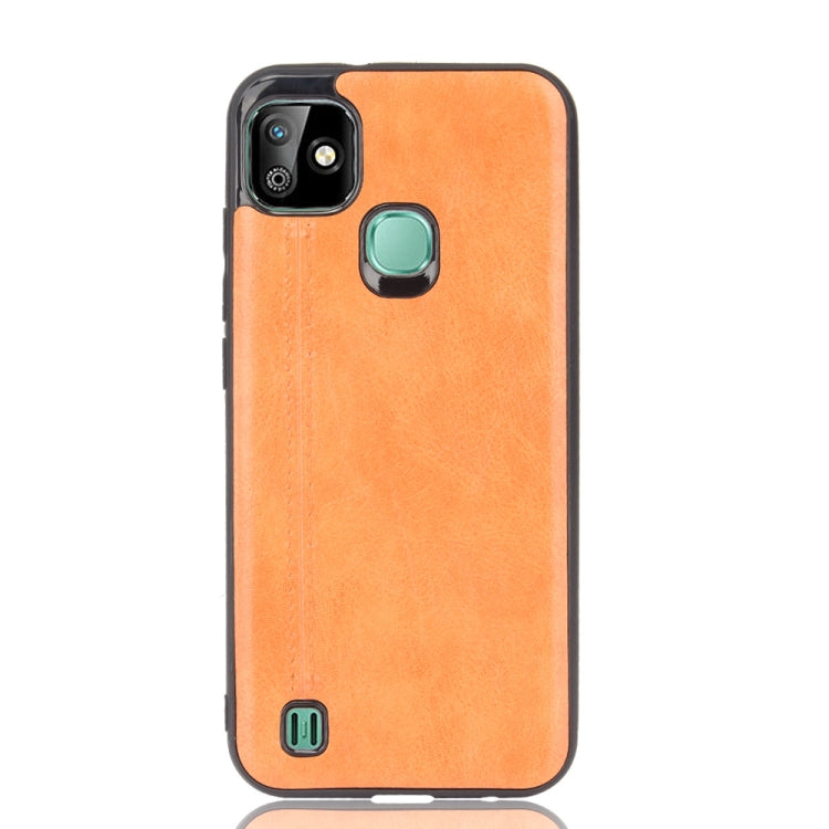 For Infinix Smart HD 2021 / X612 Sewing Cow Pattern Skin Phone Case