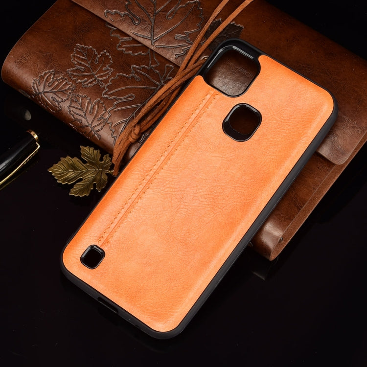 For Infinix Smart HD 2021 / X612 Sewing Cow Pattern Skin Phone Case