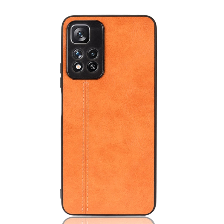 For Xiaomi Redmi Note 11 Pro Sewing Cow Pattern Skin Phone Case
