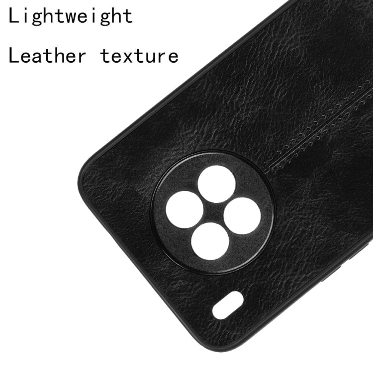 For Huawei nova 8i / Honor 50 Lite Sewing Cow Pattern Skin Phone Case