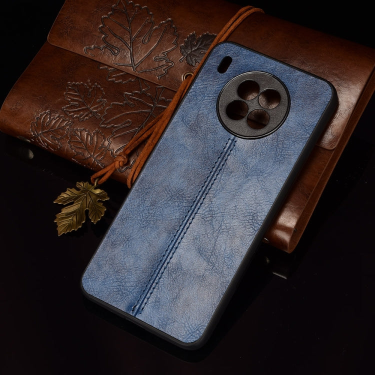 For Huawei nova 8i / Honor 50 Lite Sewing Cow Pattern Skin Phone Case