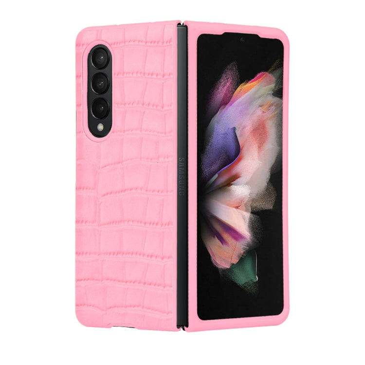 For Samsung Galaxy Z Fold3 5G Bamboo Texture Phone Case