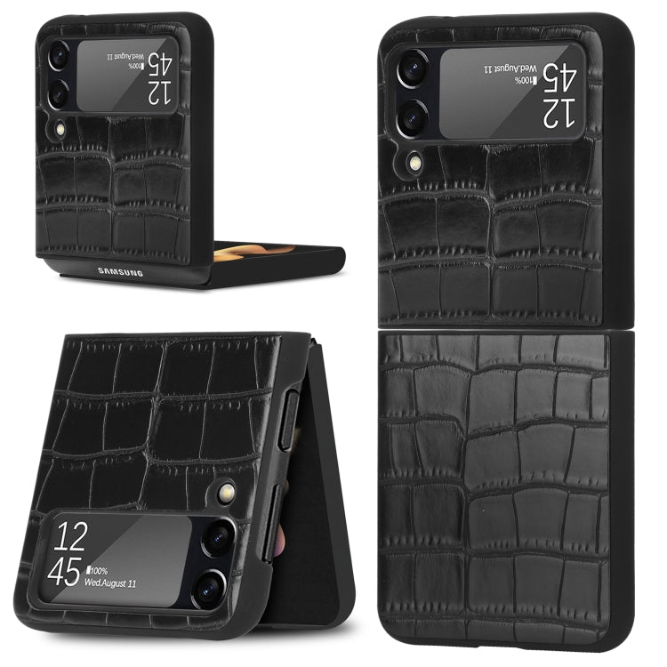 For Samsung Galaxy Z Flip3 5G Bamboo Texture Phone Case