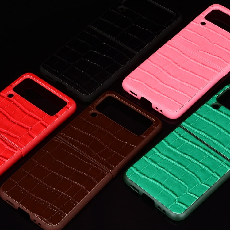 For Samsung Galaxy Z Flip3 5G Bamboo Texture Phone Case