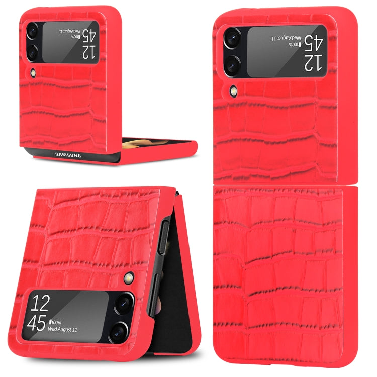 For Samsung Galaxy Z Flip3 5G Bamboo Texture Phone Case