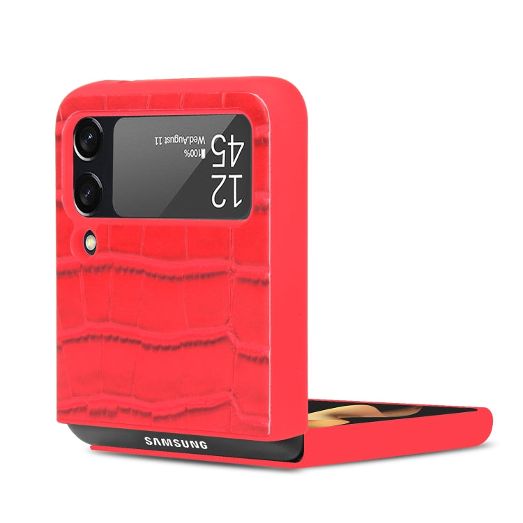 For Samsung Galaxy Z Flip3 5G Bamboo Texture Phone Case