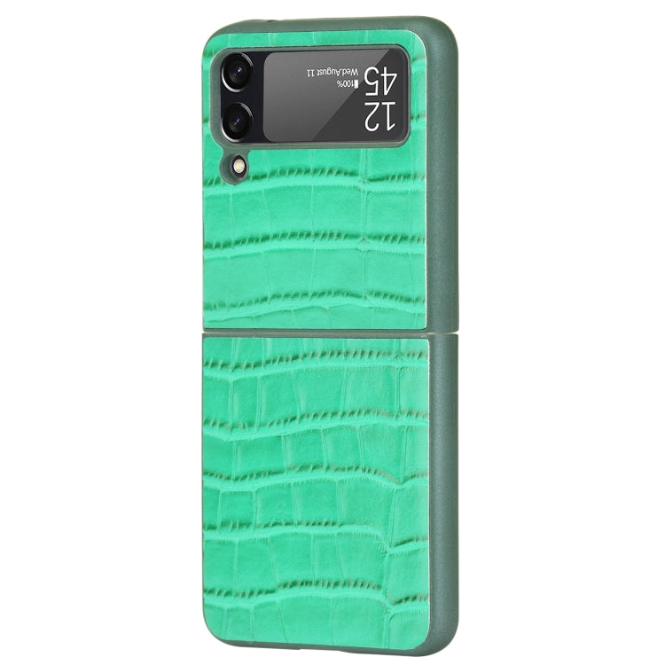For Samsung Galaxy Z Flip3 5G Bamboo Texture Phone Case