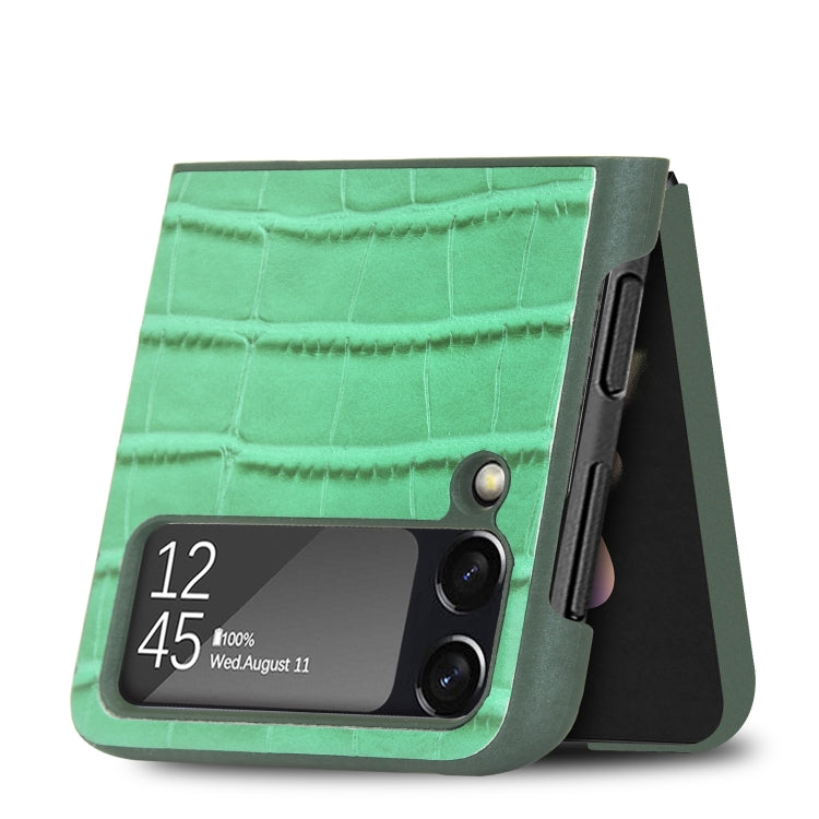 For Samsung Galaxy Z Flip3 5G Bamboo Texture Phone Case