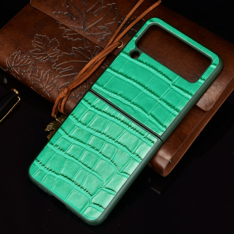 For Samsung Galaxy Z Flip3 5G Bamboo Texture Phone Case