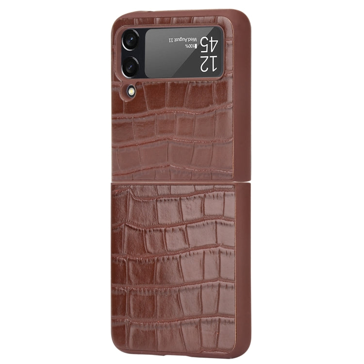 For Samsung Galaxy Z Flip3 5G Bamboo Texture Phone Case
