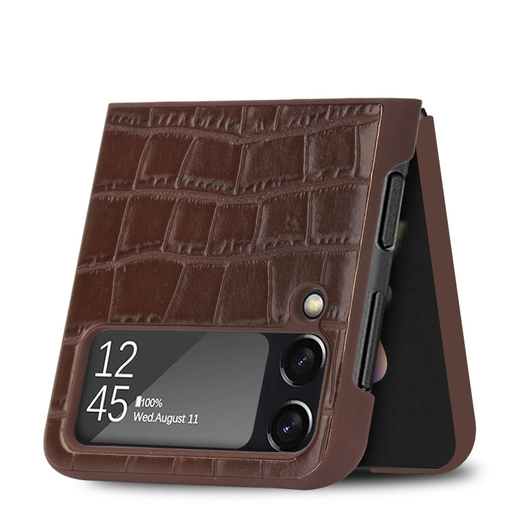 For Samsung Galaxy Z Flip3 5G Bamboo Texture Phone Case