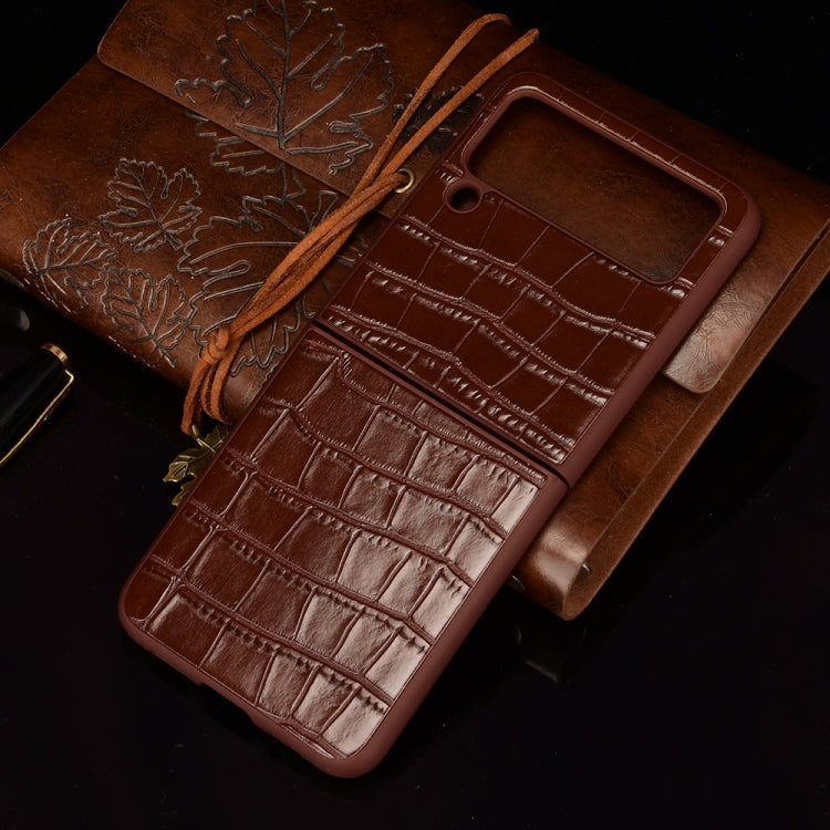 For Samsung Galaxy Z Flip3 5G Bamboo Texture Phone Case