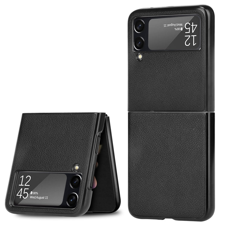 For Samsung Galaxy Z Flip3 5G Litchi Texture Phone Case