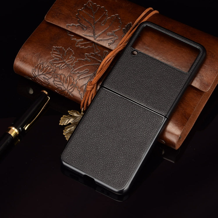 For Samsung Galaxy Z Flip3 5G Litchi Texture Phone Case