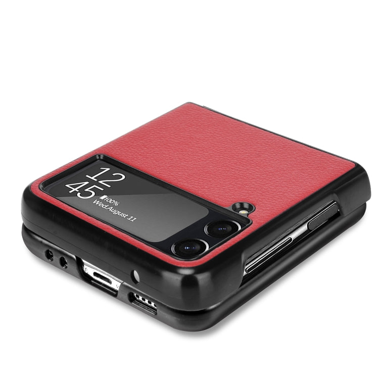 For Samsung Galaxy Z Flip3 5G Litchi Texture Phone Case