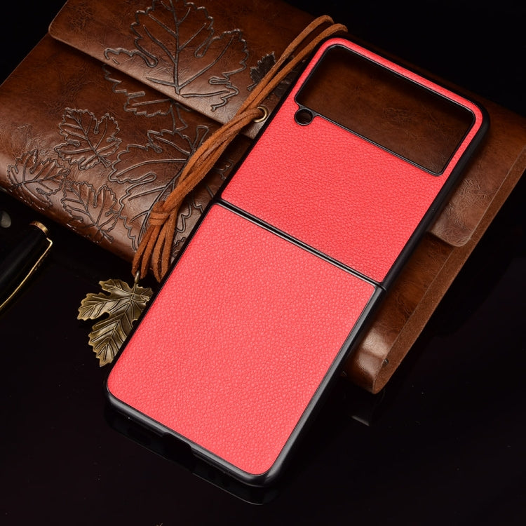 For Samsung Galaxy Z Flip3 5G Litchi Texture Phone Case