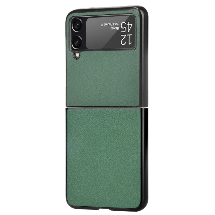 For Samsung Galaxy Z Flip3 5G Litchi Texture Phone Case