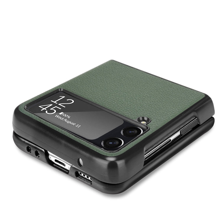 For Samsung Galaxy Z Flip3 5G Litchi Texture Phone Case