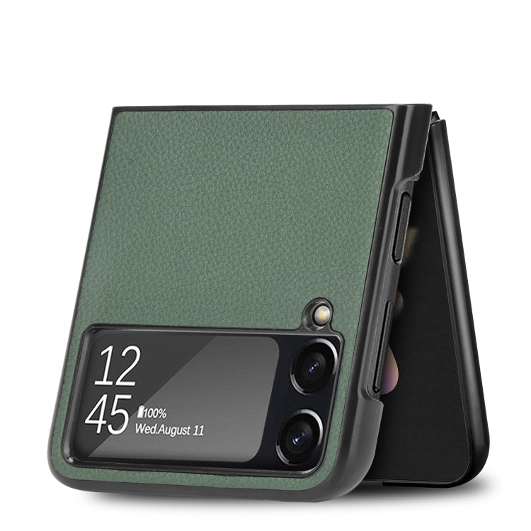 For Samsung Galaxy Z Flip3 5G Litchi Texture Phone Case