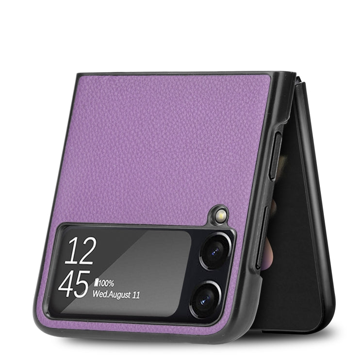 For Samsung Galaxy Z Flip3 5G Litchi Texture Phone Case