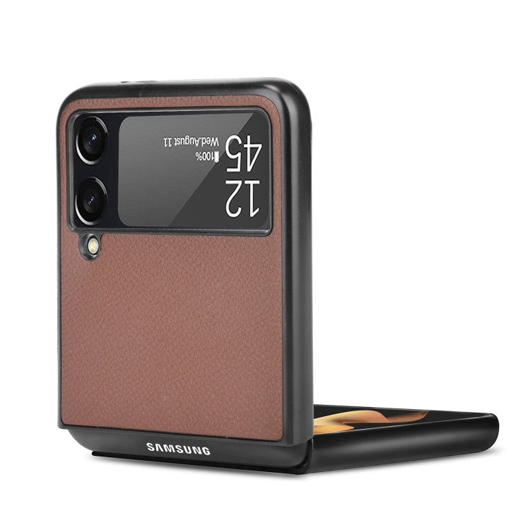 For Samsung Galaxy Z Flip3 5G Litchi Texture Phone Case
