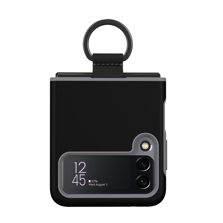 For Samsung Galaxy Z Flip3 5G 2 in 1 Skin Feel PC Phone Case with Ring Holder