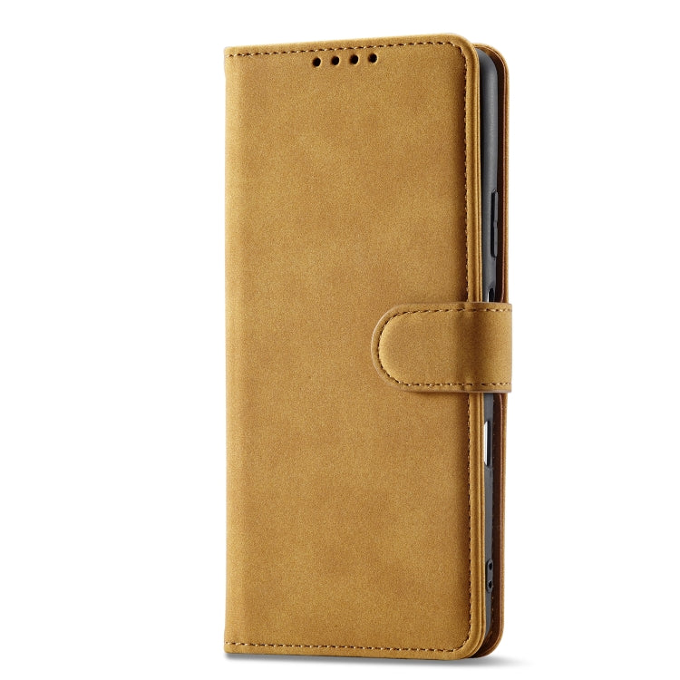 For Sony Xperia 5 III Frosted Anti-theft Brush Horizontal Flip Leather Phone Case