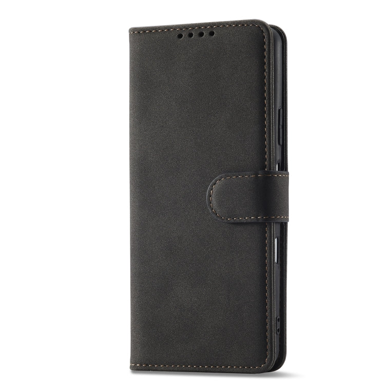 For Sony Xperia 10 III Frosted Anti-theft Brush Horizontal Flip Leather Phone Case